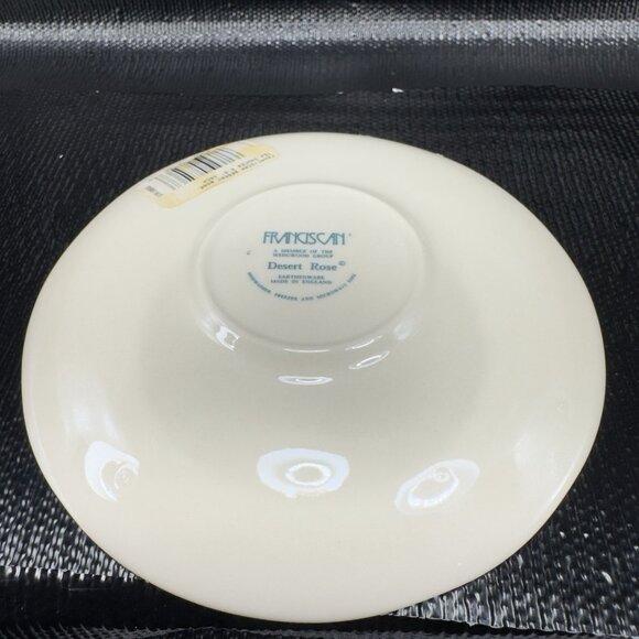 Franciscan Dessert Rose Earthenware Pottery Teacup And Saucer Set New S Stickers - Picture 7 of 14